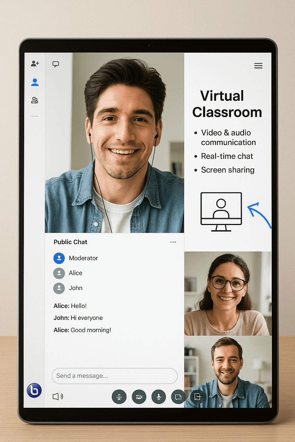 BigBlueButton - wirtualna klasa – zintegrowany komunikator video
